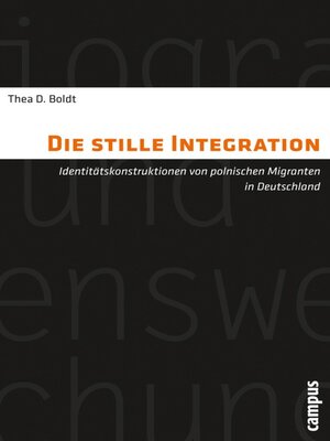 cover image of Die stille Integration
